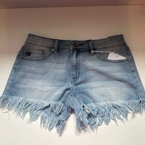 KANCAN light blue denim jean shorts